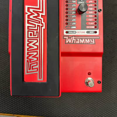 DigiTech Whammy 5 Pitch Shift Pedal  - Red image 1