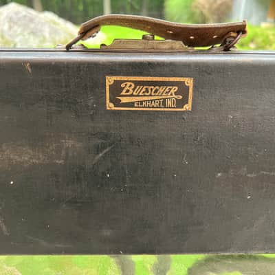 1922 Buescher True Tone Trumpet — Nickel/Silver w/ Engraved Bell — Original Case & Mouthpiece — Freshly Serviced image 17