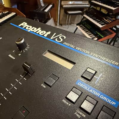 Sequential Prophet VS 61-Key 8-Voice Polyphonic Synthesizer 1986 - 1987 - Black image 3