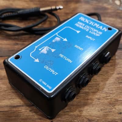 Rockman SR&D Tom Scholz Midi Octopus Remote Loop w Footswitch 1990s USA image 2