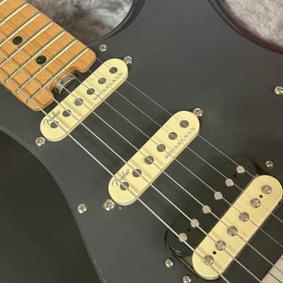 Fender American Elite HSS Stratocaster 2015 - Black image 4