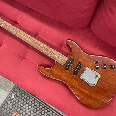 Easy E S-Style SSS Parts Guitar - Mahogany image 1