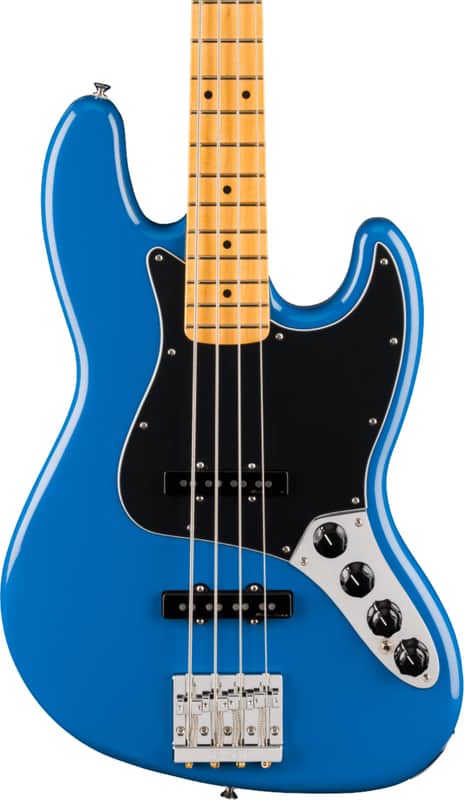 Fender Player II Modified Active Jazz Bass 4-String Bass Guitar, Maple Fingerboard, Electric Blue image 1