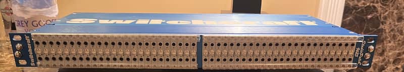 Switchcraft StudioPatch Series 9625 96-Point TT-DB25 Patchbay 2010s - Blue