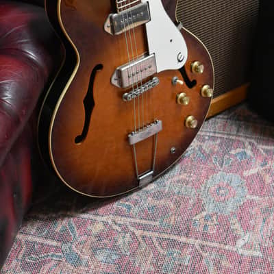 1987 Epiphone Casino Violin Burst, Made in Japan Terada Factory, MIJ, Pre-Elitist image 3