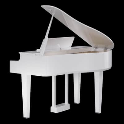 Roland GP-6 Home Grand Piano - Polished White image 2