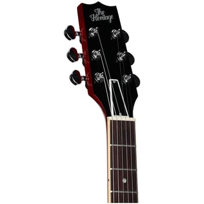 Heritage Standard H-535 Semi-Hollowbody Electric Guitar (with Case), Transparent Cherry image 7