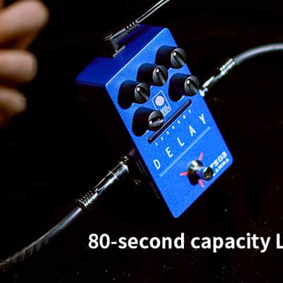 Flamma FS03 Stereo Delay Pedal 6 Delay Effects Echo/ Galaxy with 80s Looper,price include the import duty to US buyer image 8