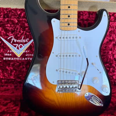 Fender Custom Shop Wildwood 10 Limited '54 Stratocaster 70th Anniversary 2024 - Two Tone Sunburst image 1