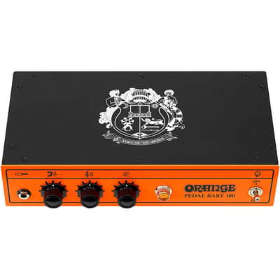 Orange Amplifiers Pedal Baby 100 Power amp Regular Orange image 9