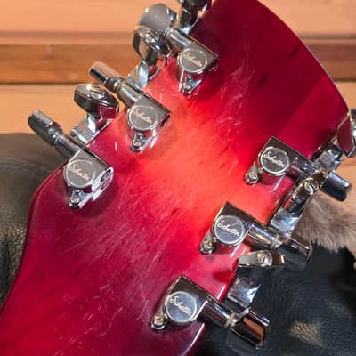 1996 Rickenbacker 620/12 Fireglo 12-String Solid Body Electric Guitar with OHSC image 11