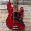 Fender Deluxe Active Jazz Bass V 1998 - 2015 - Candy Apple Red