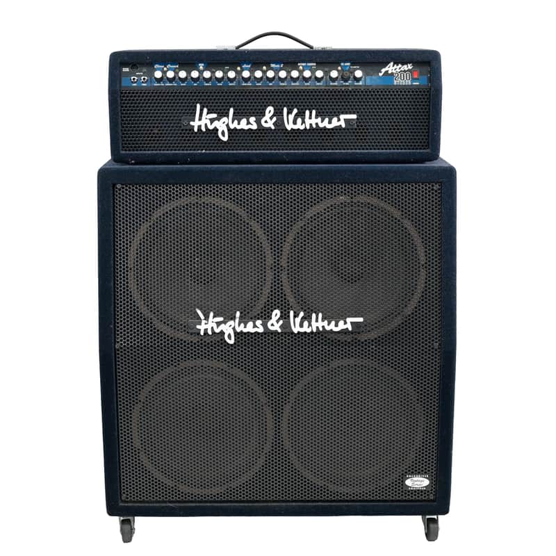 Hughes & Kettner ATTAX 200 Stereo Stack w/ 4x12" Cabinet image 1