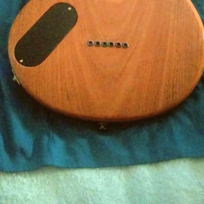 Ernie Ball Music Man Custom bulit 1990's - Cranberry burst, &clear image 8