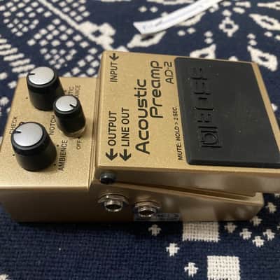 Boss AD-2 Acoustic Preamp Pedal 2016 - Present - Bronze image 2