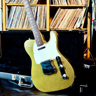 ✰ 1995 Fender CS Ameican Classic ✰ Telecaster ✰ Gold Sparkle ✰ Collectors Grade image 3