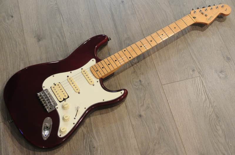 1996 Made in Korea Fender Squier Stratocaster- Gold Logo, V | Reverb