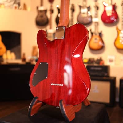 Suhr Oso Electric Guitar - Trans Red 9531 image 12