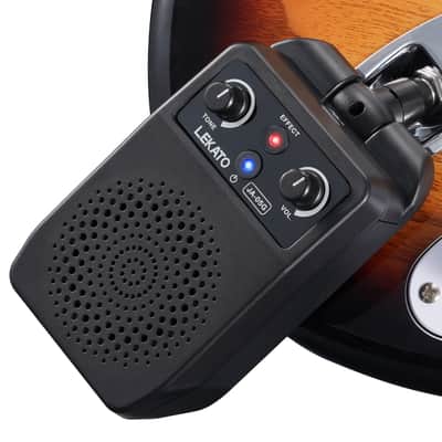 LEKATO 5W bluetooth Guitar Amplifier 4 Effect Guitar AMP Speaker Rechargeable image 7