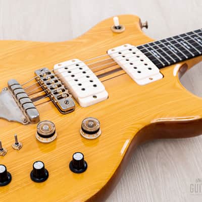 1977 Greco GO1200 Speed Way Vintage Neck Through Guitar Natural w/ Case, Japan Fujigen image 6