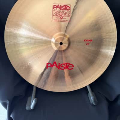 Paiste 22" 2002 China Cymbal -2010- 2741g Serial #10020927 image 1