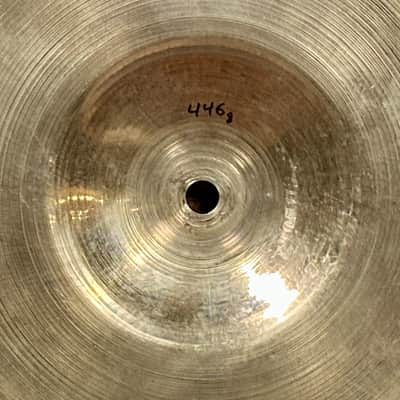 13" Zildjian A 1940s-50s Trans Stamp / 2nd Stamp Hi-Hat Cymbal Pair 446g/538g *Video Demo* image 5