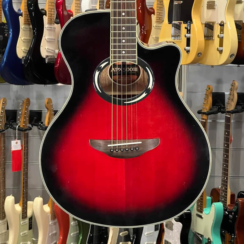 Yamaha Apx 500 3 Iii Red image 1