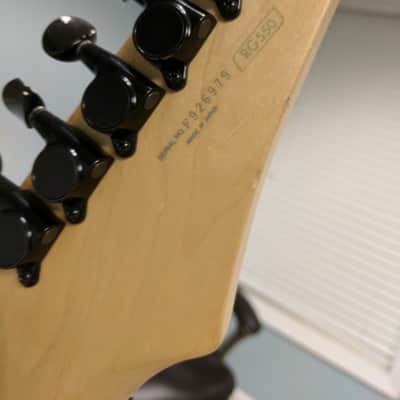 Left Handed Ibanez RG550 w/ chrome pickguard image 5