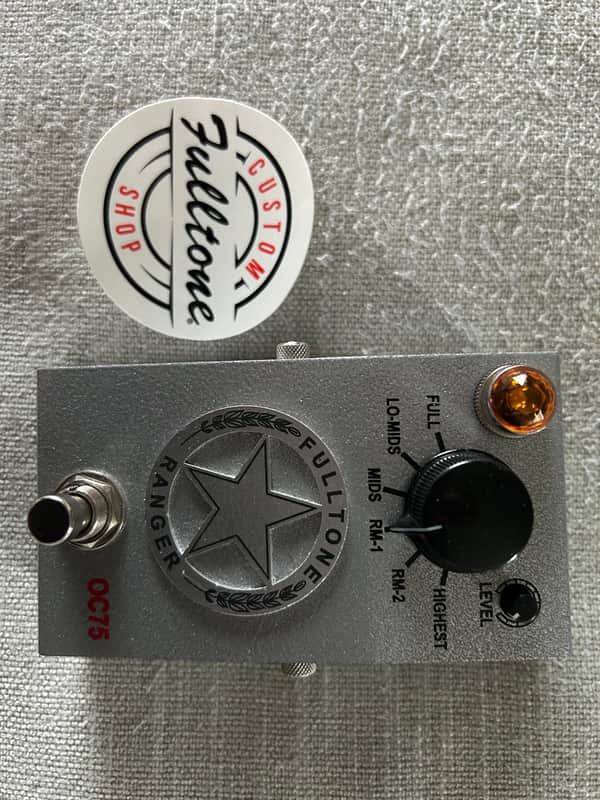 Fulltone Custom Shop Ranger OC-75 Treble Boost 2010s - Silver image 1
