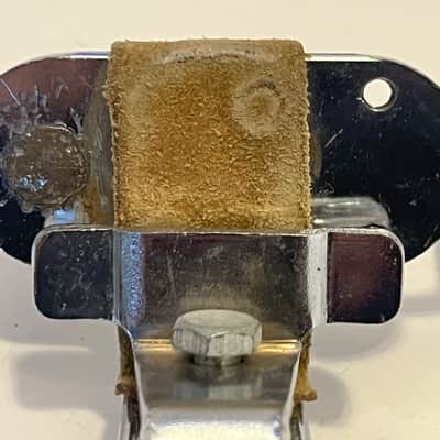 Ludwig Vintage Cowbell/Wood Block Bass drum holder 1960s Chrome image 10