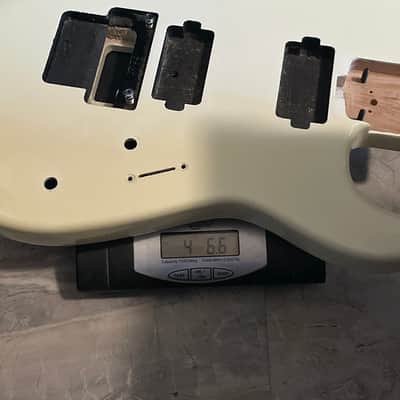 2017 Charvel Mexico San Dimas Pro Mod 2H White/Cream Guitar Body Floyd Ready image 15