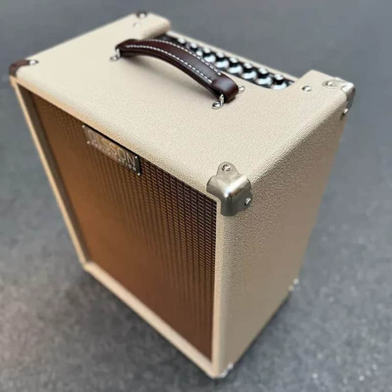 Olsson Amplifiers Lightweight 50 Classic - Beige / Oxblood image 1
