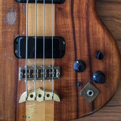 Alembic Spoiler 1982 Vintage Bass w/original case image 4