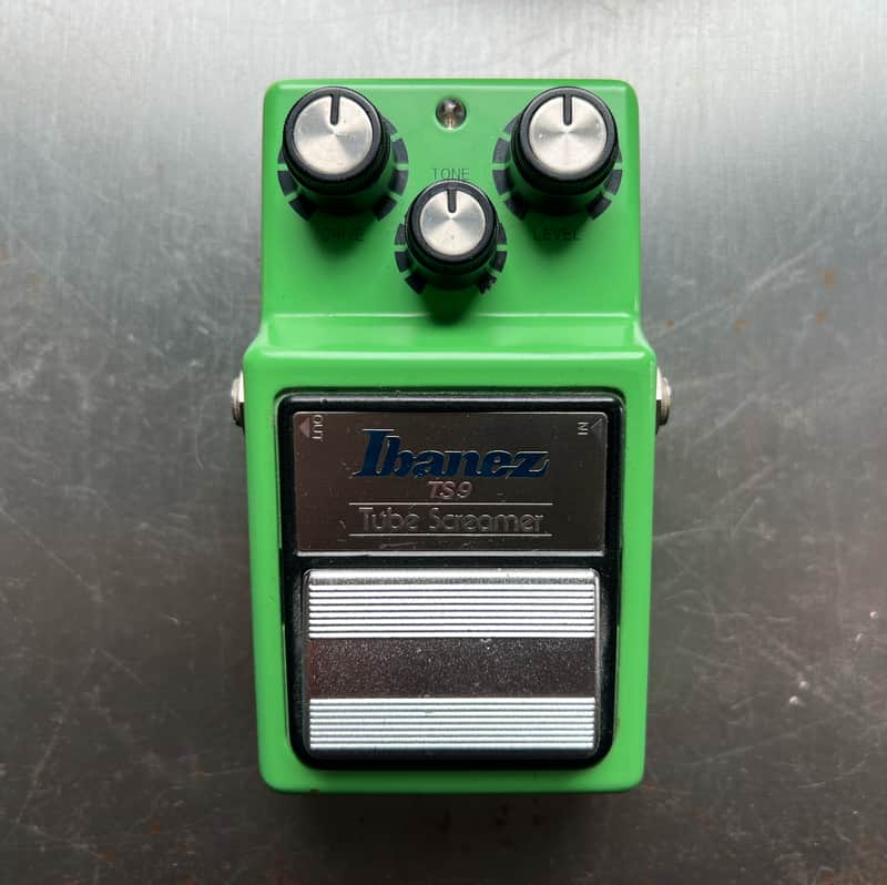 Ibanez TS9 Tube Screamer Early '90s Japan (TA75558P Op-Amp, Silver Label) image 1