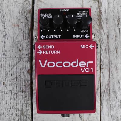 Boss VO-1 Vocoder Pedal Electric Guitar and Bass Guitar Vocoder Effects Pedal image 1