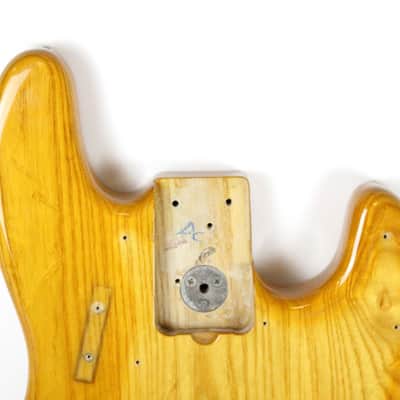 1978 Vintage Fender Jazz Bass Flamey Swamp Ash BODY ~MINTY~ USA 1979 1980 1981 1970s-1980s image 2