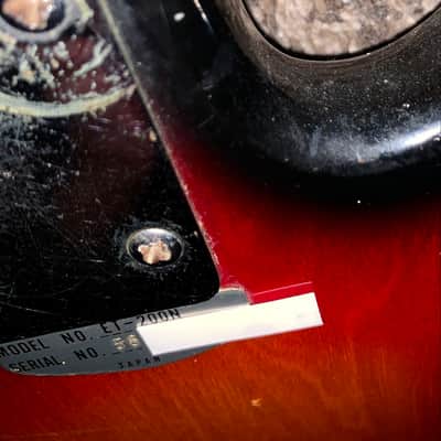 Vintage Teisco del ray  Model et-200n  Electric guitar  made in japan image 8