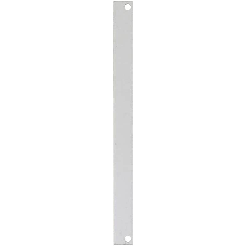 Doepfer A-100B2 2HP Blank Eurorack Panel: Blank gray Eurorack panel - 2HP image 1