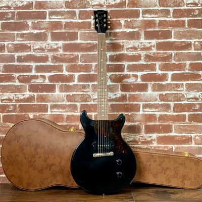 Gibson Custom 58 Les Paul Jr. DC VOS Black 2019 6lbs 9oz image 16