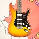 Fender American Timber Performer Spruce Body Stratocaster, Rosewood Fingerboard, Honey Burst - SALE