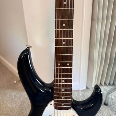 Carlo Robelli HSS Strat Copy Black Electric Guitar image 3
