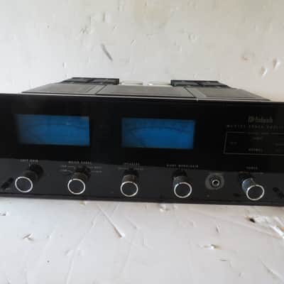 McIntosh MC2125 Power Amplifier early 1970's - Glass and black image 1