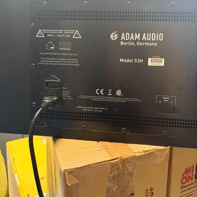 ADAM Audio S3H Active Studio Monitor (Pair) - Black image 2