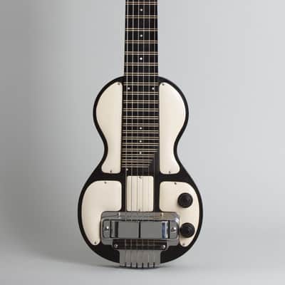 Rickenbacker Model B-6 Lap Steel Electric Guitar, c. 1948, period chipboard case. image 1