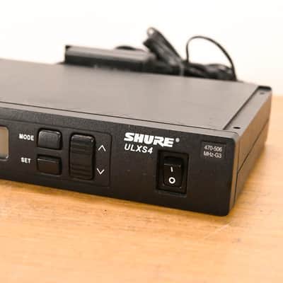Shure ULXS24/58 Handheld Wireless System - G3 Band: 470-506 MHz CG010X4 image 2