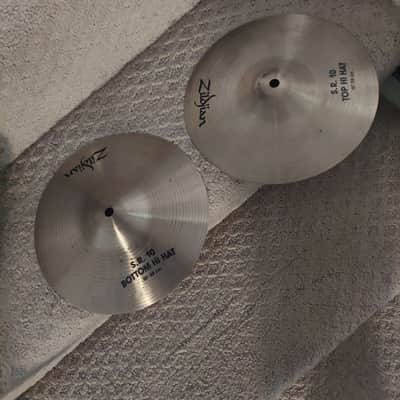 Zildjian S.R. 10 HIGH HATS 1980s to current  - Natural