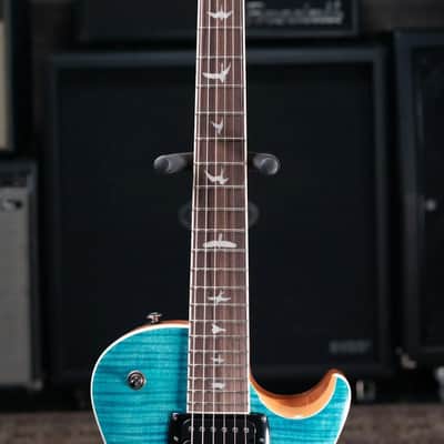 PRS SE Zach Myers Signature Electric Guitar - Myers Blue with Gig Bag image 5