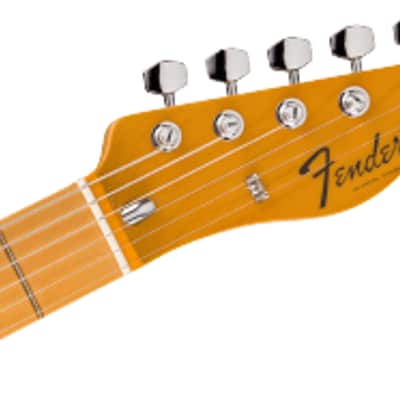 Fender American Vintage II 1972 Telecaster Thinline Electric Guitar. Maple Fingerboard, Candy Apple Red image 4
