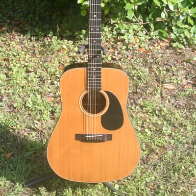 1976 Yairi D18 Replica DY18 All Solid Guitar Japan Vintage Natural+Vintage Hard Case image 2