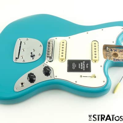 Fender Player II Jaguar Series LOADED BODY, Alnico 5 & 2 Guitar Aquatone Blue image 1
